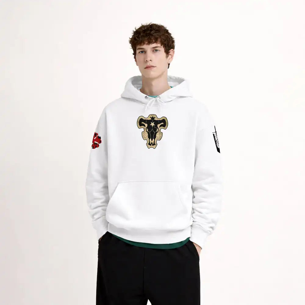 Buzo con Capucha Black Cover