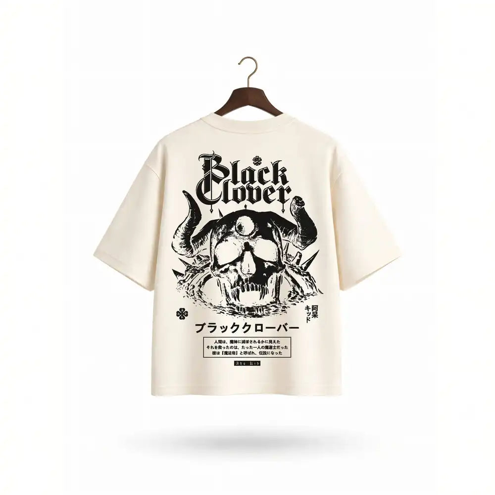 T-Shirt Oversize Black Cover