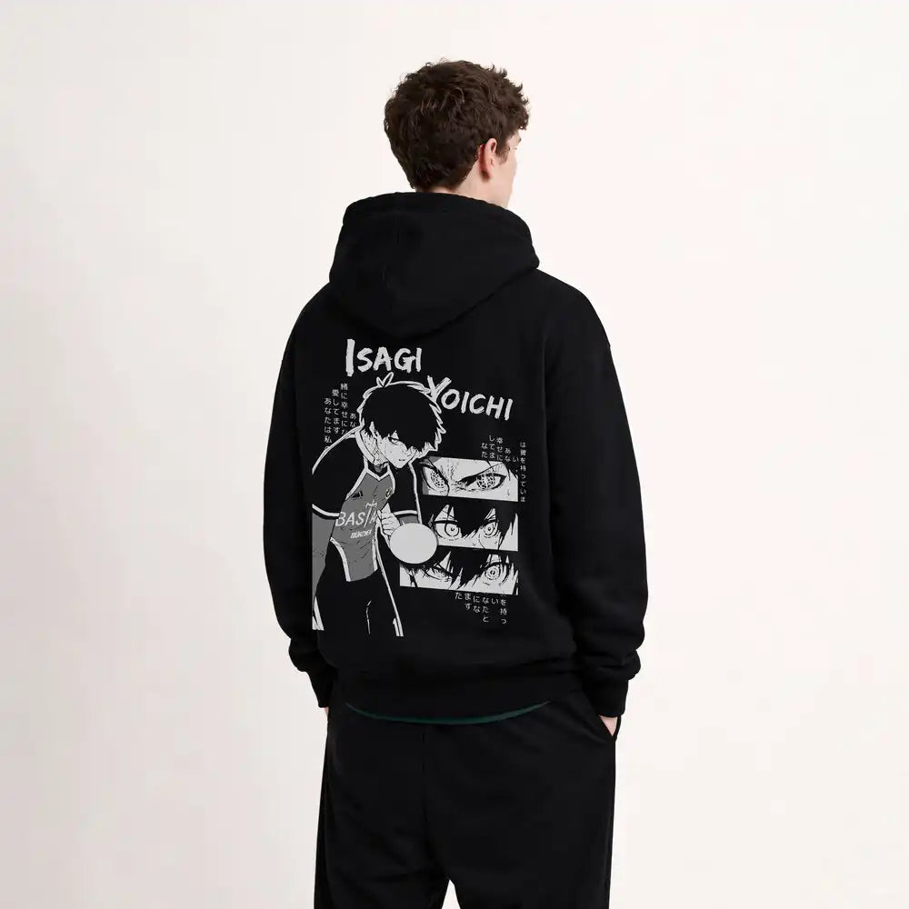 Buzo con Capucha Isagui Negro