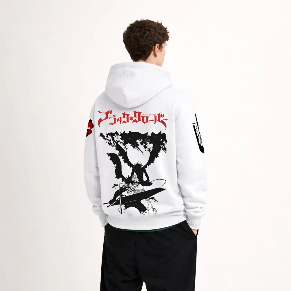 Buzo con Capucha Black Cover