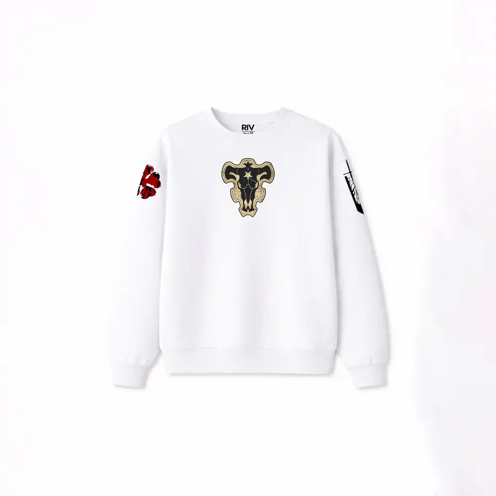 Buzo Cuello Redondo Black Cover