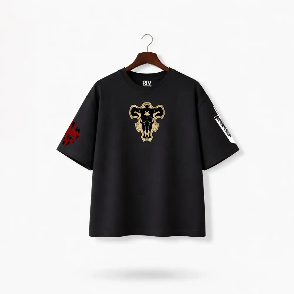 T-Shirt Oversize Black Cover