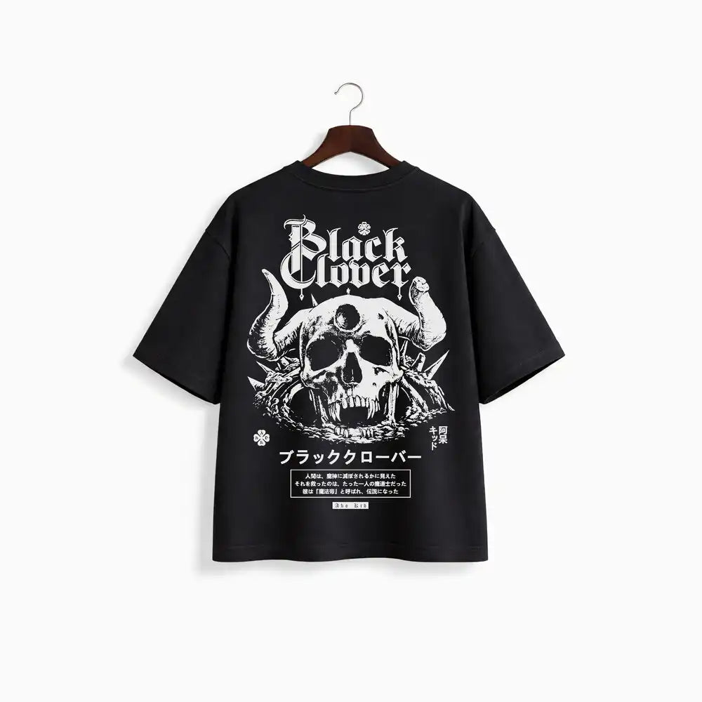 T-Shirt Oversize Black Cover