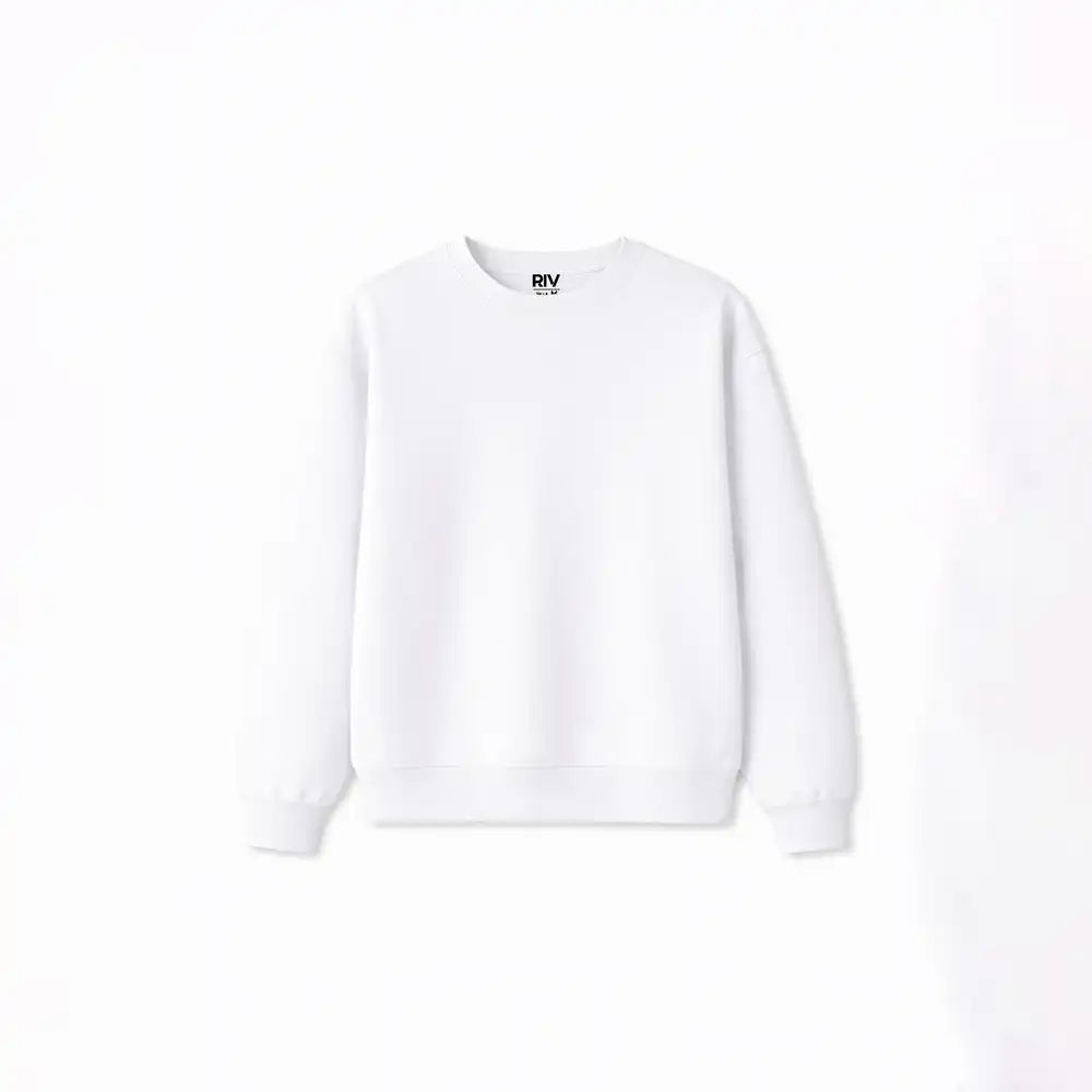 Buzo Cuello Redondo Unicolor