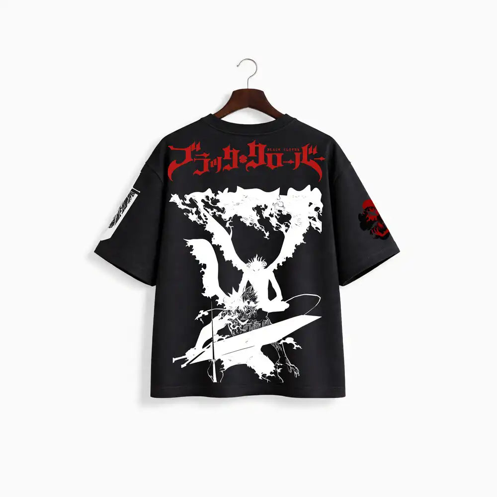 T-Shirt Oversize Black Cover
