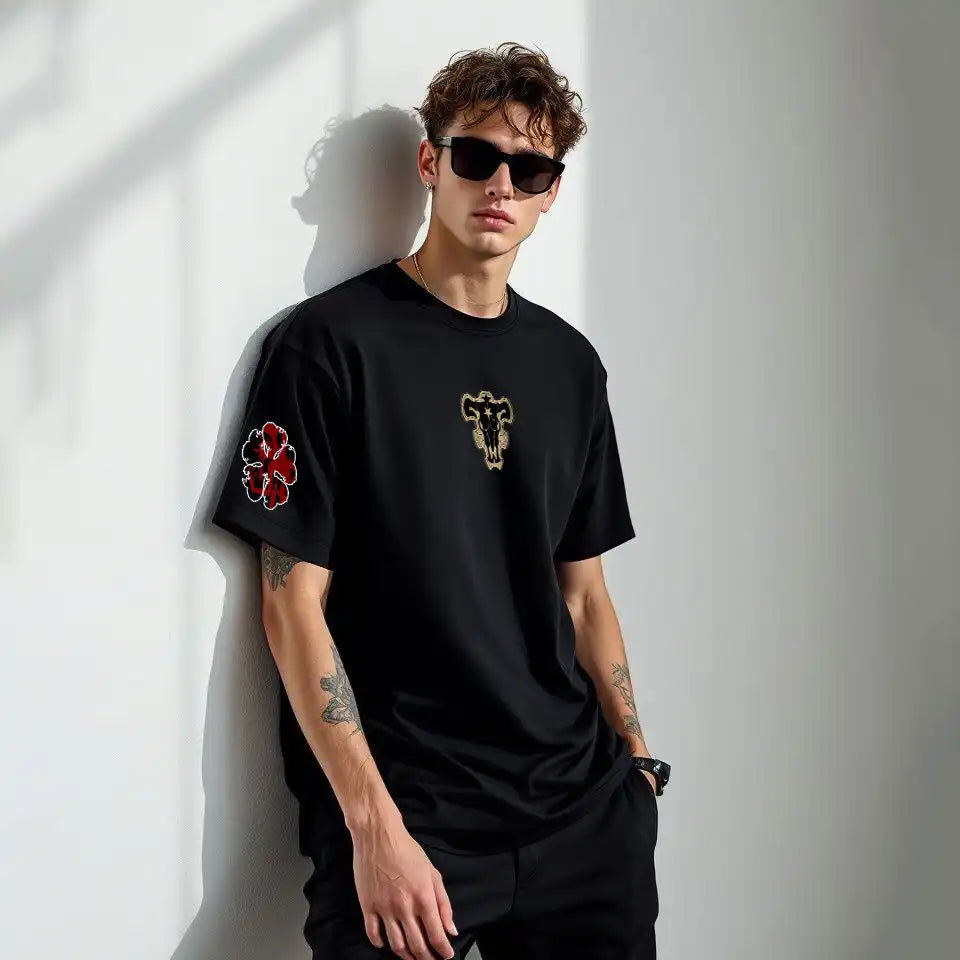 T-Shirt Regular Black Cover